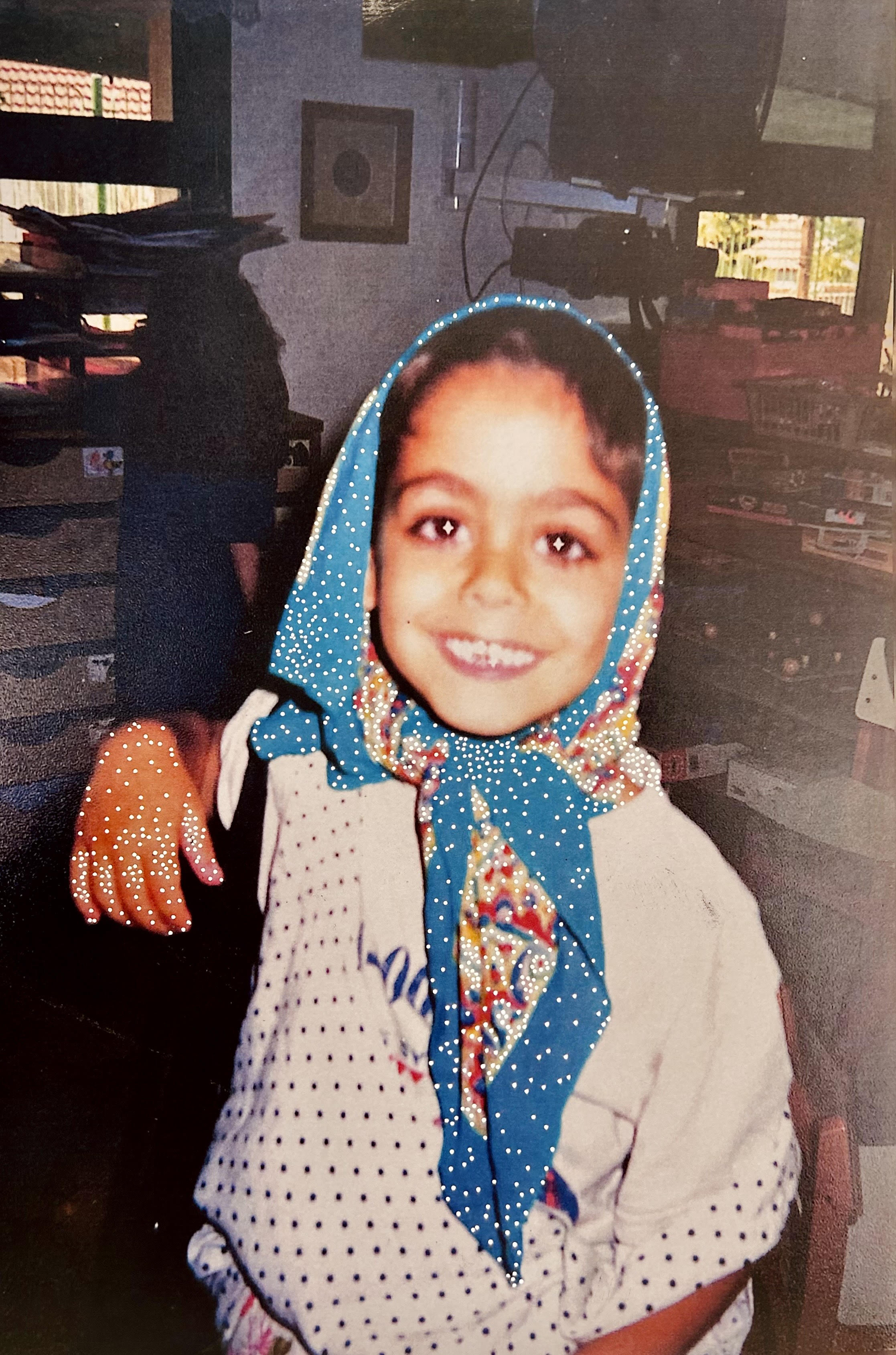 David as a child